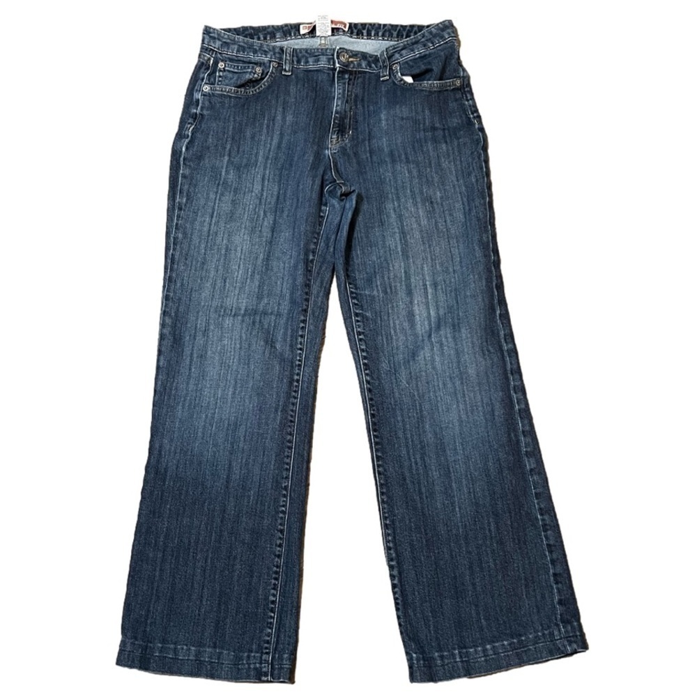 GAP Essential Fit Denim Blue Jeans Women’s Sz 12 Long